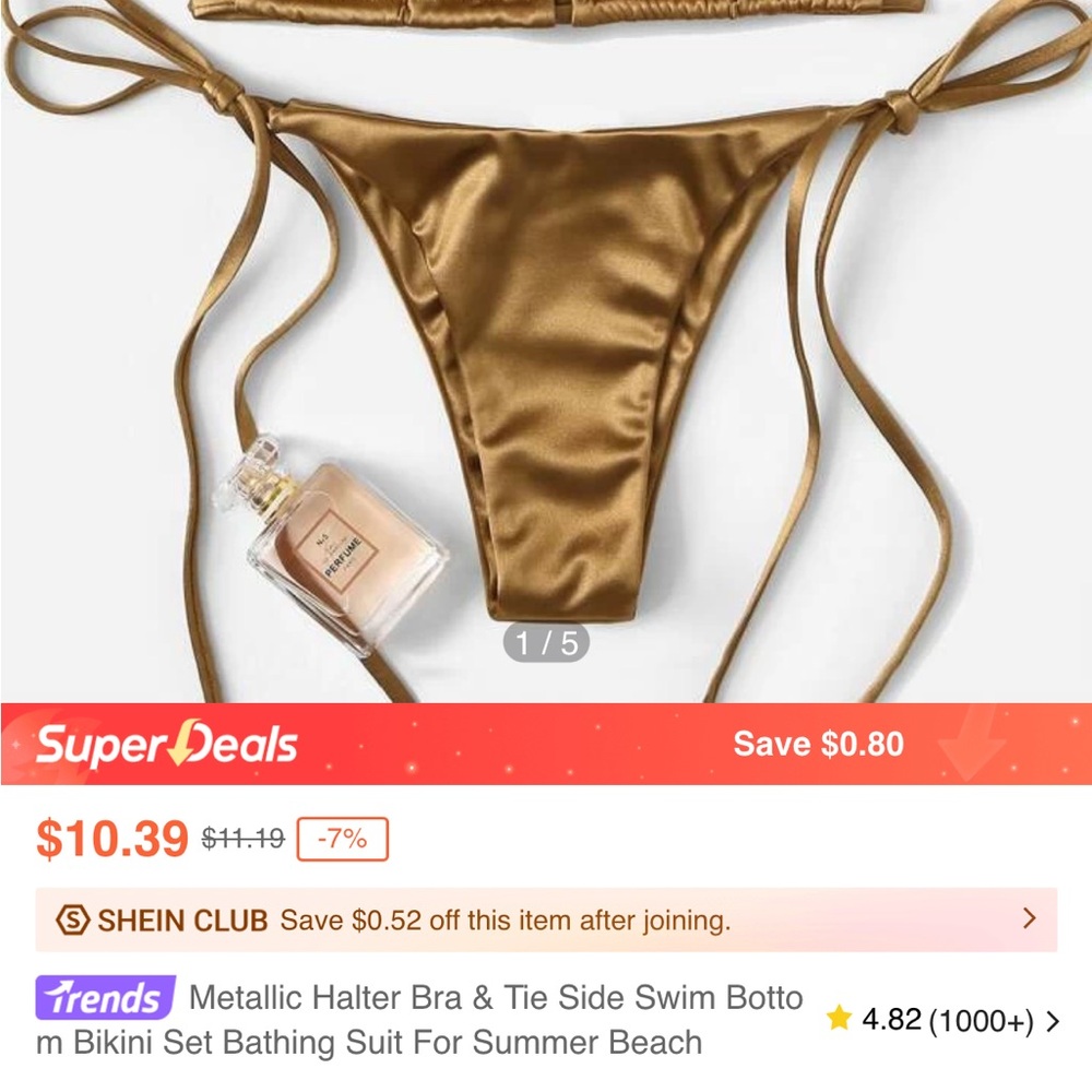 Since skyoung2 wanted to sell a shein bikini on here for 30 bucks